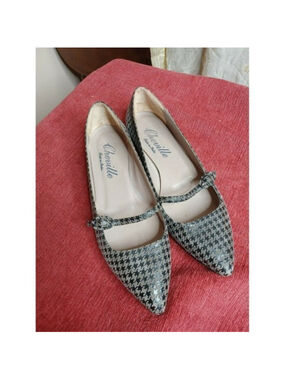 Cheville Shoes Italy Leather‎ And Suede 38